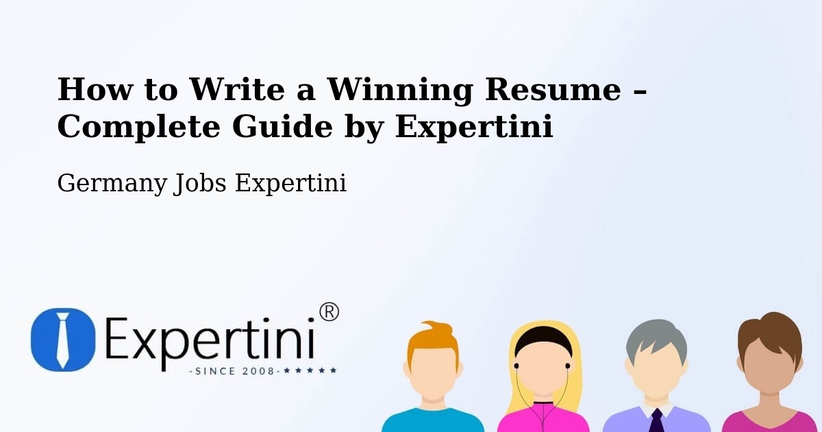 Resume Writing Guide for Job Seekers – Eichenried - Eichenried, Germany Jobs Expertini